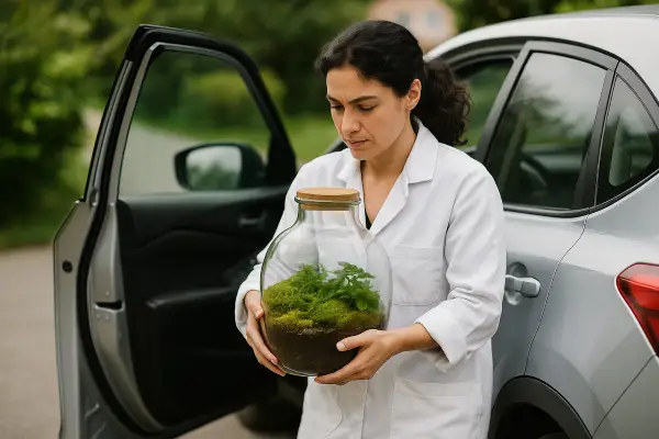 Can you travel with a terrarium